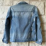 Thread and Supply Distressed Denim Oversized Jacket Photo 3