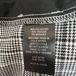 Nicole Miller Nicole Miller Pants Womens 14 Black White Plaid Wide Leg Stretch Knit Pull On Photo 9