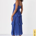 Lulus Cascading Crush Tiered MIDI Dress Photo 1