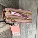 Juicy Couture Pink Wallet | Rhinestone Logo | Double Zip | New Photo 3