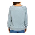 Miken Flow La Luna Sunflower Sweatshirt Gray Pullover Long Sleeve Women's Small Photo 1
