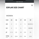 VEJA Esplar Logo Leather Low-Top Sneakers White Black- Size 36 (5) Photo 9