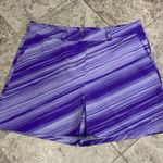 Nike  Golf Purple Speed Striped Skirt Size 12 Photo 1