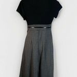 Liz Lange Maternity NWT Liz Maternity for Target gray/black shift dress belted size XS Photo 4