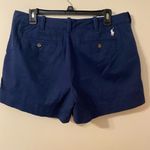 Ralph Lauren Women’s PRL Polo Navy Blue Chino 3” Shorts Size 10 Photo 1