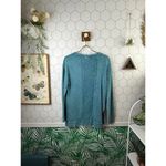 Pilcro from Anthropologie Teal Imogen Seamed Tunic Sweatshirt - Size - XS Photo 3