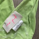 New pink neon green bikini top Size M Photo 2