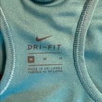 Nike  Dri Fit Turquoise Fitness Athletic Workout Sports Bra Size Medium Photo 2