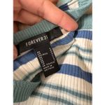 Forever 21  Striped Racerback Bodysuit Women’s Size L Photo 5