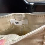 BP Women's Shorts Cream Denim High Rise 33 Ripped Raw Hem Cutoff NEW New W Tags Photo 2