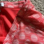 Liz Claiborne VTG Skirt | Orange Red Skirt Size 8 | light weight maximalist 🌸 Photo 2