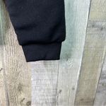 Seven Apparel Black Large Thick Fleece Lined Jacket Long Sleeves Hooded Pockets Photo 2