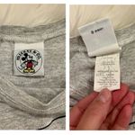 Disney Mickey & Co Vintage Embroidered Mickey Mouse Fountain Pen T-Shirt | Gray | L Photo 3