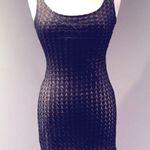 Bisou Bisou Black Lace Overlay Dress Photo 0