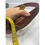Brighton VTG  BROWN GENUINE LEATHER 1.25"Wd DRESS CASUAL WOMEN'S BELT Sz M Photo 9