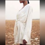 SKIMS NWT  Bridal Collection Silk Blend “Mrs" Marble Robe Women’s Size L/XL Photo 1