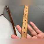 Vintage early 1990s Western Tooled Leather Belt Silver Buckle ClassicBohoCowboy Brown Photo 7