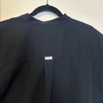 FIGS  Rafaela oversized Womens scrub top Black Size XL Photo 8