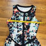 Mac+Jac Women’s Medium Abstract Bubble Color Button Sleeveless Knee Length Dress Black Photo 3