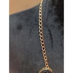 Charming Charlie Women's Statement Black Teardrop Bib Necklace Photo 5