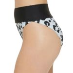 DKNY Women's Blue Leopard Print High Waist Bikini
Bottoms Blue Black Size XS NWT Photo 2