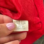 Vintage Red Sleeveless Mini Dress A List by Wrapper size 7 Photo 11