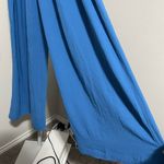 Stylive Wide Leg Trouser Pants Women Medium Pleated High Waisted Boho Festival Blue Photo 8