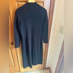 Venus Long Duster Cardigan Sweater Size Small Gold Button Captain Military Photo 3