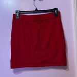 Forever 21 Red Mini Skirt Photo 1