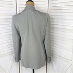 Nicola Italian Dot Matrix Single Breasted Blazer Black White 10 Hidden Button Photo 4