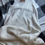 Elegant Cream Knit Swim Cover Photo 5