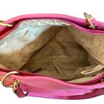 Juicy Couture  Flamingo Pink Floral Crest Shoulder/Tote Bag Photo 6