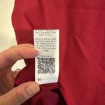 SheIn Clasi Keyhole Burgundy scalloped neck casual dress Top Large NWOT Photo 9