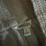 Briggs New York  Women's Beige Textured Pants Photo 3