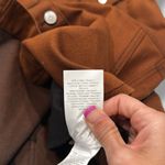 Ganni  Caramel Cafe Mixed Denim‎ Mini Dress Photo 9