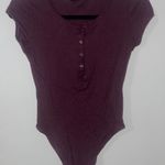 Maroon Bodysuit Red Photo 0