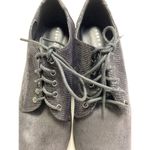 Very Volatile Warner Oxford Flats Womens Size 10 Black Office Wear Lace Up Style Photo 1