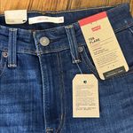 Levi's Women’s Dark Blue 726 high rise slim hyper soft Flare Jeans new NWT tall Photo 2