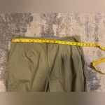 White Stag  Olive Green Chinos with Floral Embroidery Photo 4
