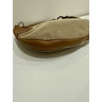 Gucci Vintage  Small Canvas Moon Hobo Shoulder Bag Beige Photo 7