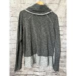 Free People Beach Two Body Corps Deux Gray Cowl Neck Long Sleeve Women’s S Photo 2