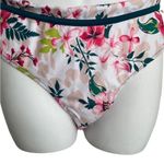 Beachsissi Floral Printed Bikini Set Top Bottom Small Pink Green Photo 12