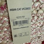 No Boundaries NEW Pool Side Large Size Woven Ratan Tote Bag Beach Vacay Cruise Summer Photo 2