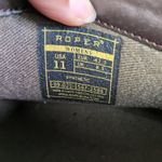 ROPER Brown Sedona Ankle Boots Aztec Heel Snip Toe Faux Leather Women's 11 Photo 8