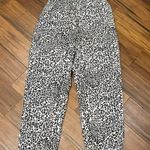 Urban Outfitters  Tan & Black Cheetah Print High Rise Ankle Length Pants Size M Photo 0