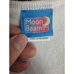 Moon Beams Terry Cloth Robe Short Sleeve Zip Up Lounger Flowers White L Size L Photo 2