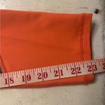 Zyia  Legging Tangerine Angle Block Light n Tight Hi-Rise 7/8 Size 6-8 Medium Photo 4