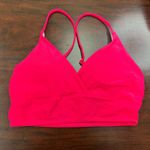 SheIn Hot Pink Bikini Top Size Small Photo 0