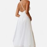 Selfie Leslie  Sweetheart Chiffon Midi Angelic Bridalcore Romantic Dress XS NEW Photo 1