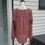 Max Studio Faux Wrap High-Low waist V-Neck Blouse Photo 4